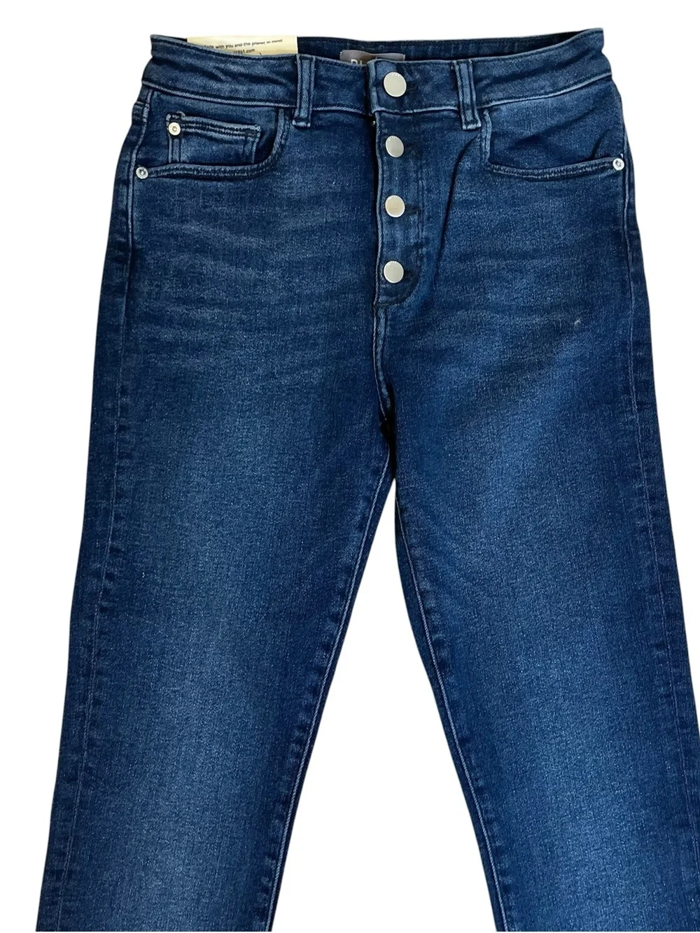 DL1961 Chloe Dark Blue Skinny High- Rise Jeans Sz 16